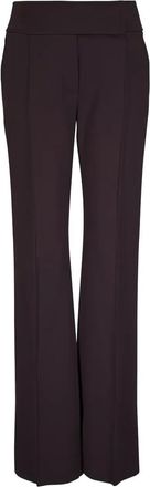 Dorothee Schumacher flared trousers - women - Fabric - S - Brown