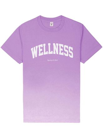 Sporty & Rich T-shirt Wellness Ivy - Viola