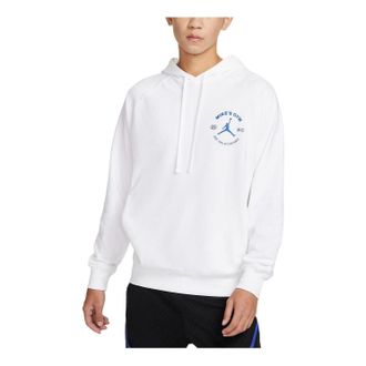Nike Jordan Air Jordan Drawstring Hoodie Mens White DV1291-100