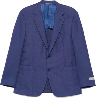 Canali Heren, Jassen, Blauw, Maat: 3XL