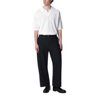 Roberto Collina Polo MC Comfy Fit - male - Roberto Collina - Polo Shirts - White - 2XL - Tops