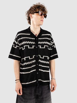 Redefined Rebel RREduardo Knit Boxy Fit Hemd schwarz