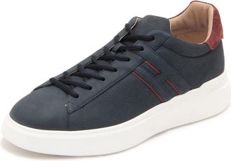 Hogan H580 Allacciato H Slash - Heren - Sneakers - Blauw - 41 1/2 EU - Leer - Schoenen