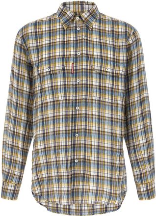 Dsquared2 Multicolor Canadian Vintage Shirt