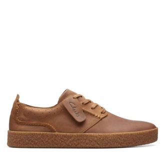 Clarks Schoenen, Heren, Bruin, 41 1/2 EU, Leer, Streethill Lace Leer