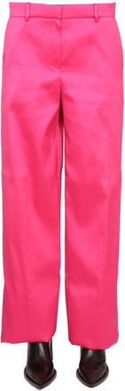 Magda Butrym High-Waisted Wide-Leg Pants With Fluid Silhouette