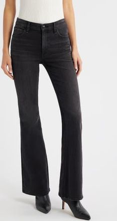 Rag & Bone Flexi Dahlia Mid Rise Flare Jeans in Mdnght at Nordstrom Rack, Size 26