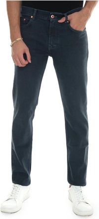 Harmont & Blaine Slim-fit Jeans - Heren - Slim Fit Jeans - Blauw - W40 - Katoen - Jeans