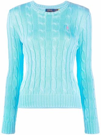 Polo Ralph Lauren Kabelgebreide trui - Blauw