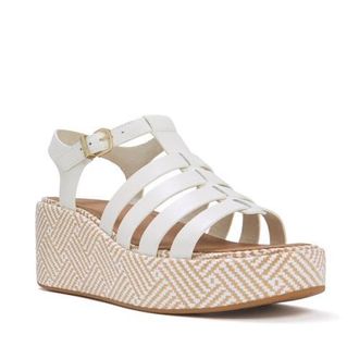 FitFlop Platfforms Graphic-Fisherman in Urban White at Nordstrom, Size 10