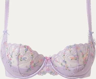 Lounge Junia Plunge Bra - Lilac - 34 / DD