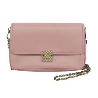 Bottega Veneta Pre-owned Cross Body Bags, female, Pink, Size: ONE SIZE Pre-owned Chain shoulder mini bag