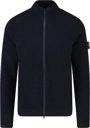 Stone Island Maglia Zip Logo