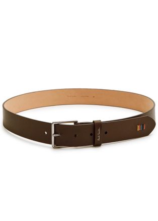 Paul Smith Leather Belt - Brown - 32 (W32 / M)