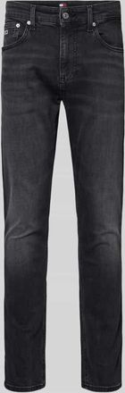 Tommy Jeans Slim Fit Jeans aus Baumwoll-Mix Modell AUSTIN in Black, Größe 29/32