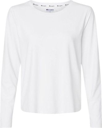 Champion Womens Sport Soft Touch Long Sleeve T-Shirt