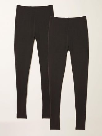 Fat Face FatFace Meribel Black 2 Pack Leggings