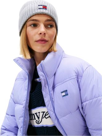 Tommy Jeans Muts met vlaglogo (Grijs)
