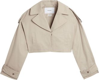 Axel Arigato Gaia cropped trench coat - women - Cotton - L - Neutrals