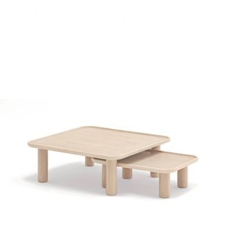 Teulat Mesa de centro nido natural claro