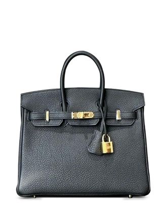Hermès 2024 Birkin 25 Togo-leather gold-hardware handbag - unisex - Leather - One Size - Black