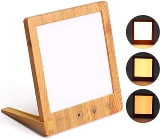 OEM L&aacute;mpara De Luz Diurna 10000 Lux, L&aacute;mpara Led, Brillo De Color Ajustable, Ajustes Del Temporizador, Funci&oacute;n De Memoria, Control T&aacute;ctil, Simulaci&oacute;n De L