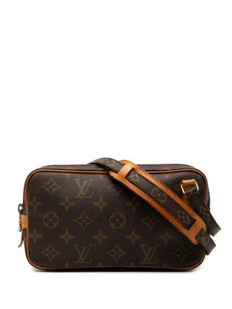 Louis Vuitton 1992 Monogram Pochette Marly Bandouliere crossbody bag - Brown