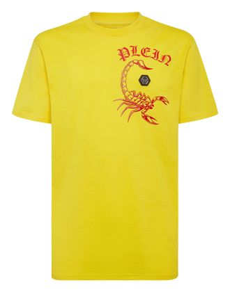 Philipp Plein T-shirt Round Neck SS Scorpion