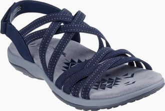 Skechers Womens Reggae Slim Summer Getaway Womens Sandals - Navy - Size: 8