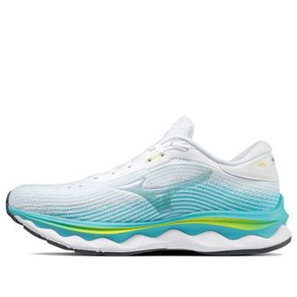 Mizuno (WMNS) Mizuno Wave Sky 5 White Blue Curacao J1GD210200