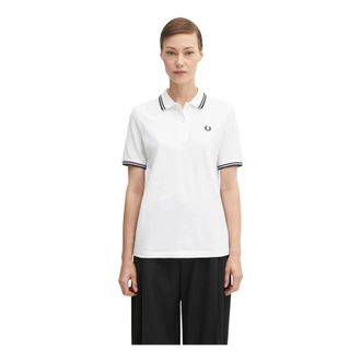 Fred Perry Mujer, Camisetas, Beige, Talla: M