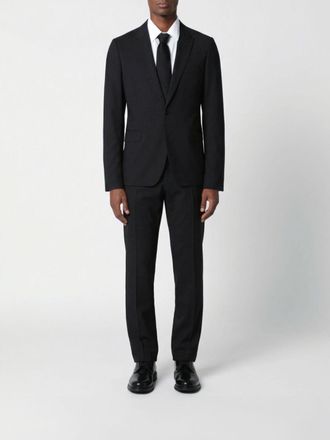 Lardini Single-Breasted Wool Blend Dress