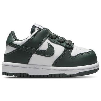 Nike Boys Dunk Low - Boys Toddler Basketball Shoes Vintage Green/White/White Size 10.0