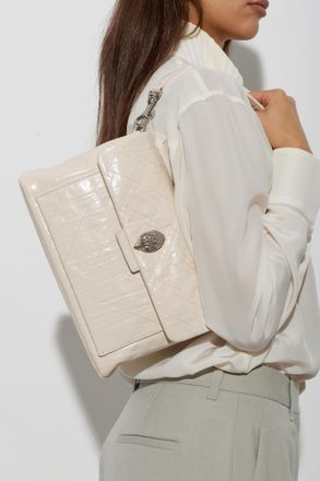 Kurt Geiger Celia Shoulder Bag, Womens, Cream