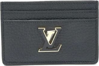 Louis Vuitton Pre-owned Wallets, female, Black, Size: ONE SIZE Pre-owned Leather wallets