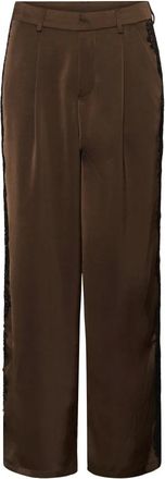 Kaffe Broek - Dames - Broeken - Bruin - Maat: 2XL