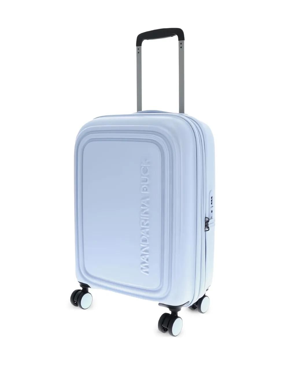 MANDARINA DUCK Logoduck + Expandable Trolley S Red Violet [273158] - valise valise ou bagage vendu seul