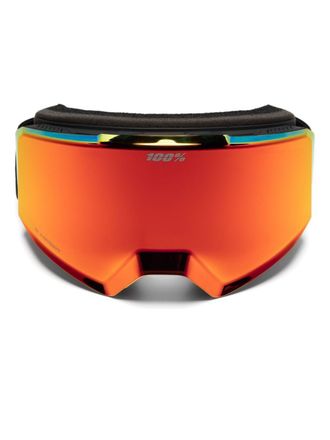 100% Eyewear Maschera sci The Norg a specchio - Nero