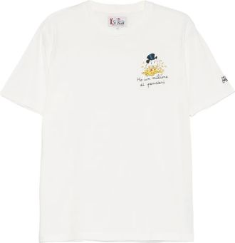 MC2 Saint Barth x Disney Arnott T-shirt met grafische print - Wit