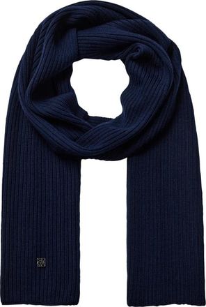 Mos Mosh Gebreide Sjaal - Dames - Wintersjaals - Blauw - ONE Size - Accessoires