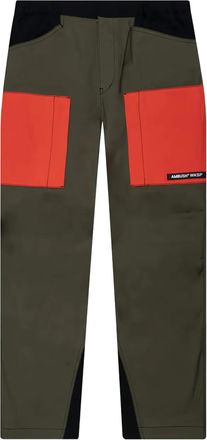 AMBUSH Cargo con design a inserti - Verde