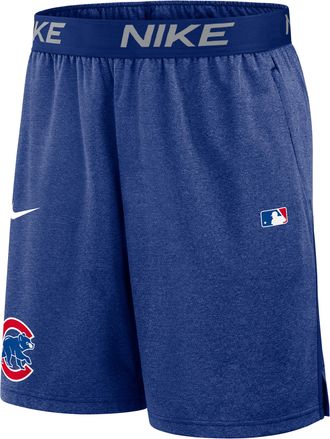 Nike Chicago Cubs Authentic Collection Nike Mens Dri-FIT MLB Shorts in Blue | 015E11TUEJ-HVB