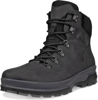 Ecco Rugged Track Waterproof Lace Boot Freizeitstiefel für Herren | grau