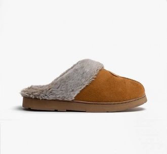 Jojoe Womens Jo & Joe SPLENDOUR Womens Slippers Chestnut - Brown - Size: 6