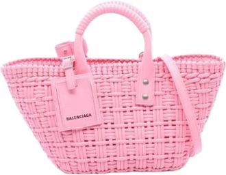 Balenciaga Pre-owned Tote Bags, female, Pink, Size: ONE SIZE Pre-owned Vintage Tote Bag