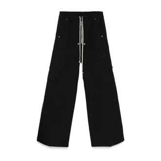 Rick Owens Heren, Broeken, Zwart, Maat: S