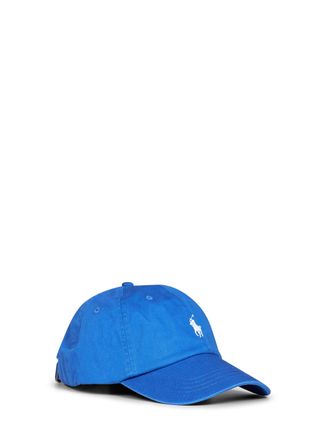 Polo Ralph Lauren Womens Baseball Cap Pony Embroidery Light Blue Hat