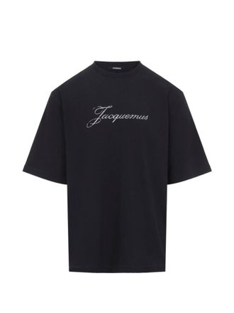 Jacquemus Black Crew Neck T-Shirt