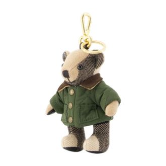 Burberry Thomas Beer Charm - Dames - Accessoires - Veelkleurig - Maat: ONE Size Kasjmier