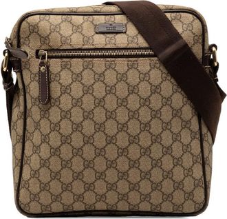 Gucci Pre-owned Gucci GG Supreme Crossbody Unisex MKIXEXUUAIALYEJI